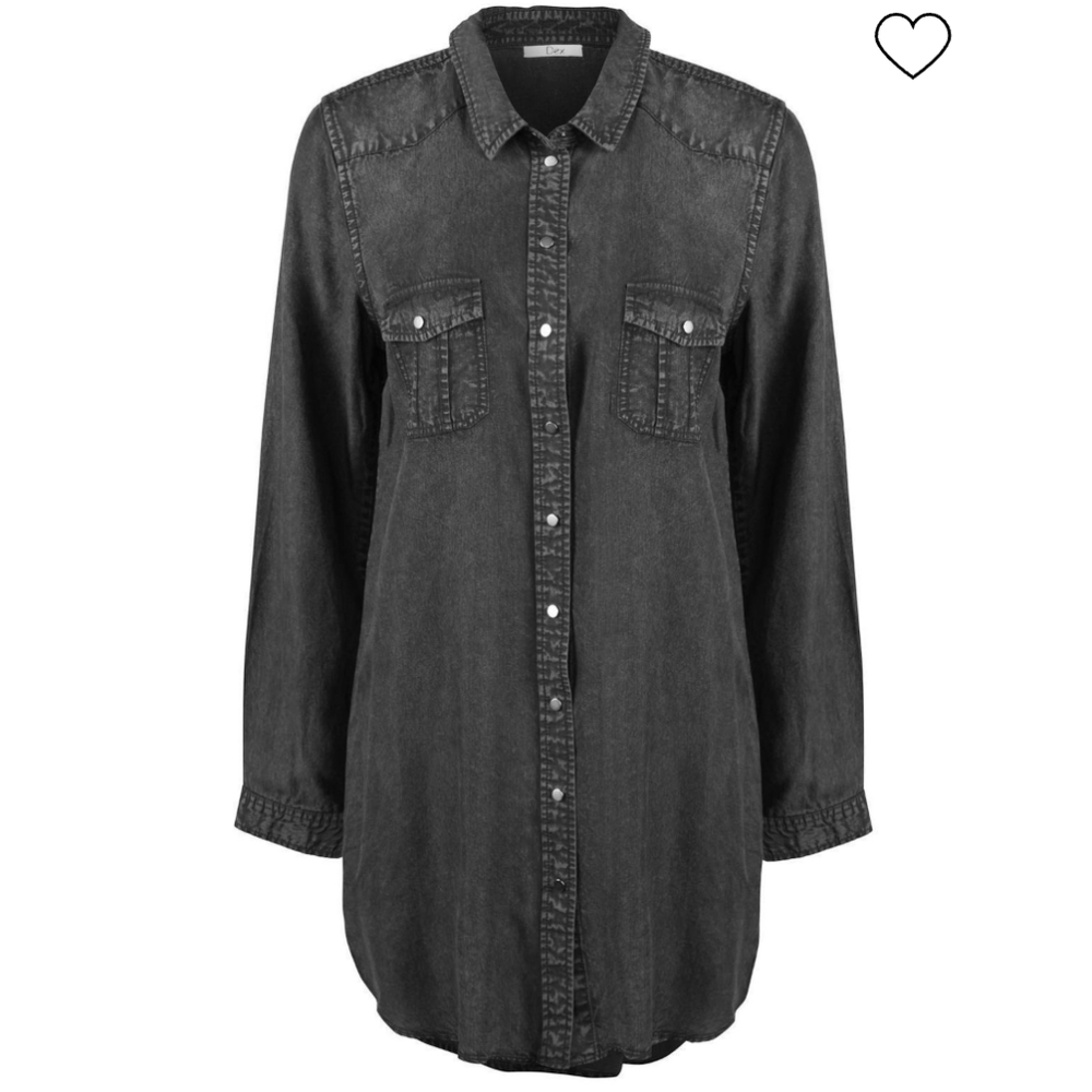 Dex Shirt dress